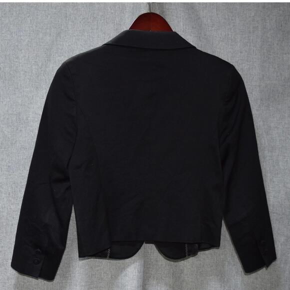 Et Vous Paris Black Cropped Blazer Size 36 - Picture 3 of 3
